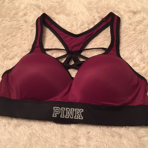 PINK Victoria's Secret Other - Maroon pink vs medium bra